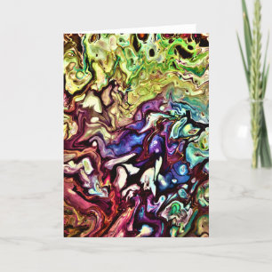 Abstract Colour Study 235, card