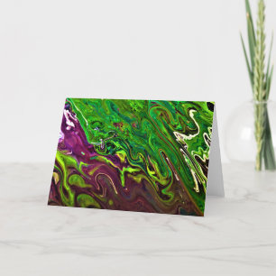 Abstract Colour Study 241, card