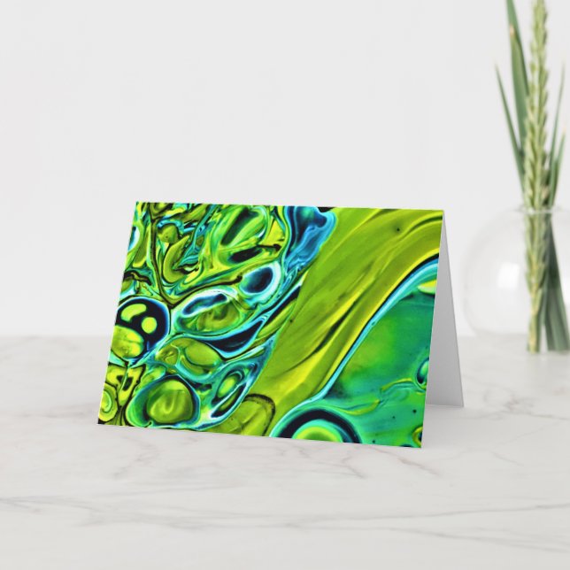 Abstract Colour Study 244, card (Front)