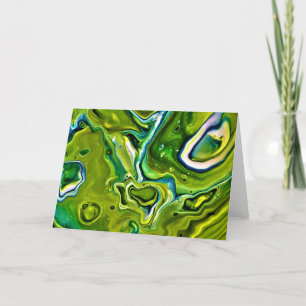 Abstract Colour Study 253, card