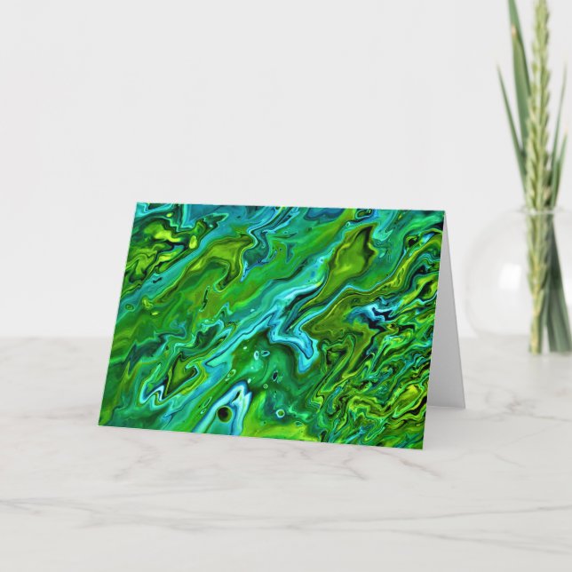 Abstract Colour Study 255, card (Front)
