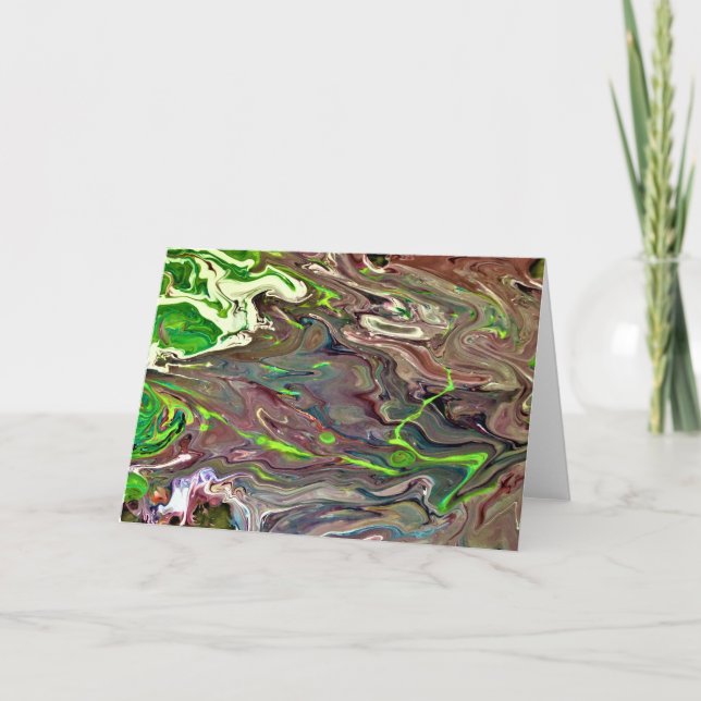 Abstract Colour Study 259, card (Front)
