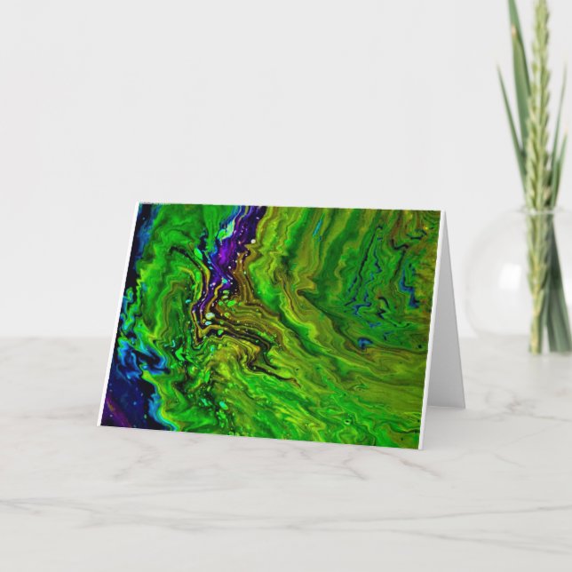 Abstract Colour Study 25, Card (Front)