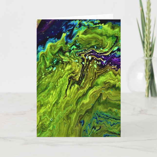 Abstract Colour Study 25, card (Front)