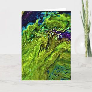 Abstract Colour Study 25, card
