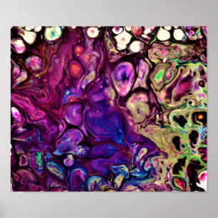 Abstract Colour Study 261, Poster