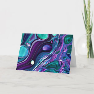 Abstract Colour Study 268, card