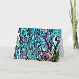Abstract Colour Study 282, card