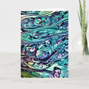 Abstract Colour Study 285, card