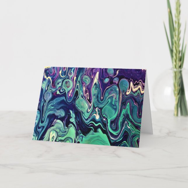 Abstract Colour Study 296, card (Front)