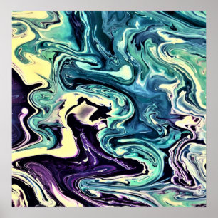 Abstract Colour Study 298, Poster
