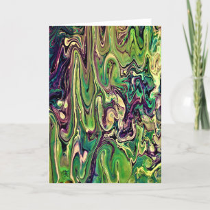 Abstract Colour Study 299, card
