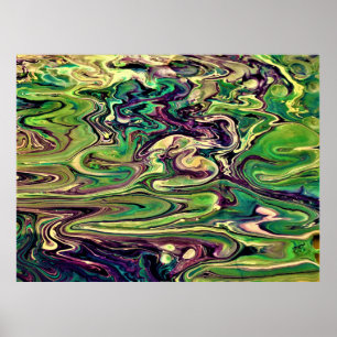 Abstract Colour Study 299, Poster