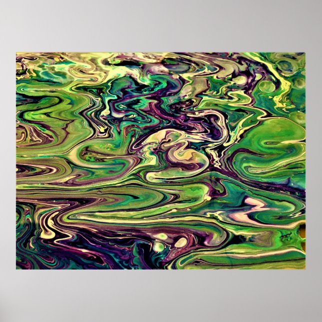 Abstract Colour Study 299, Poster (Front)