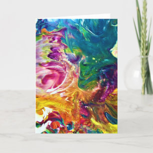 Abstract Colour Study 2, card