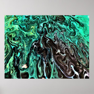 Abstract Colour Study 300, Poster