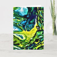Abstract Colour Study 313, card