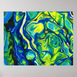 Abstract Colour Study 317, Poster