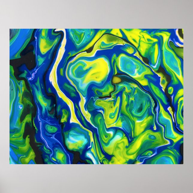 Abstract Colour Study 317, Poster (Front)