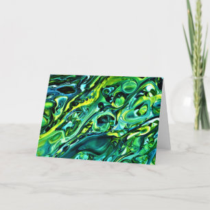 Abstract Colour Study 320, card
