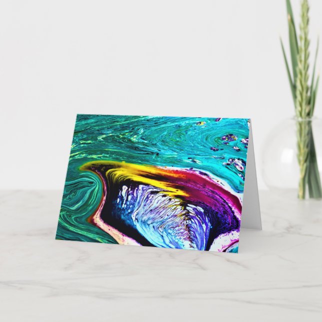 Abstract Colour Study 33, card (Front)