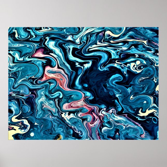 Abstract Colour Study 347, Poster (Front)