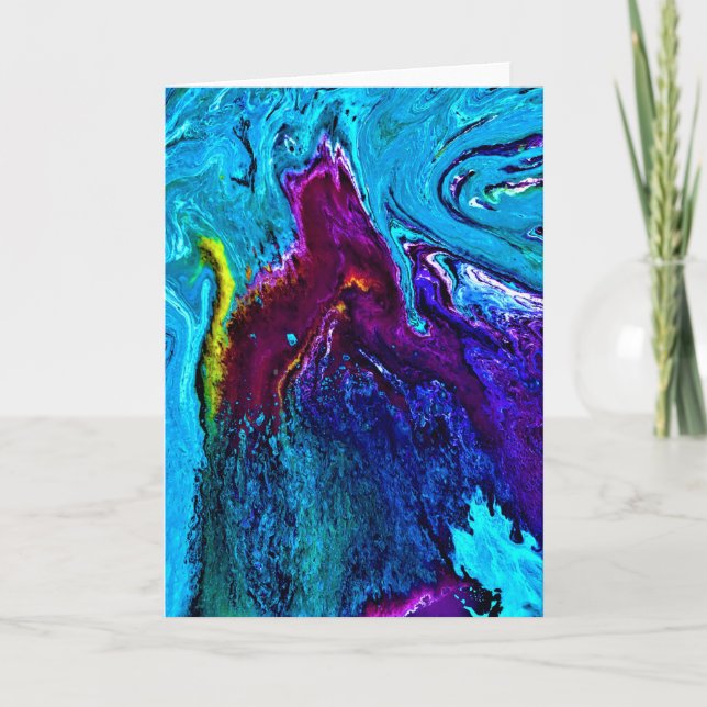 Abstract Colour Study 34, card (Front)