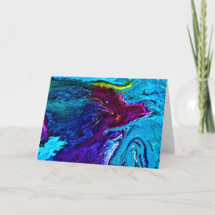 Abstract Colour Study 34, card
