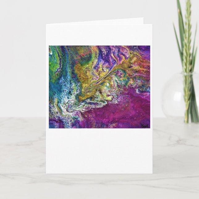 Abstract Colour Study 36, card (Front)