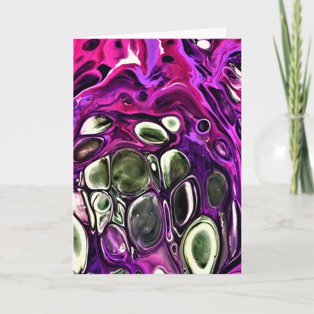 Abstract Colour Study 381, card (Front)