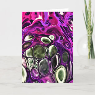 Abstract Colour Study 381, card