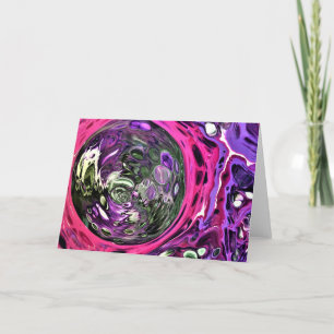 Abstract Colour Study 383, card