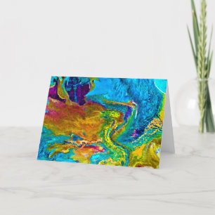 Abstract Colour Study 38, card