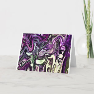 Abstract Colour Study 408, card