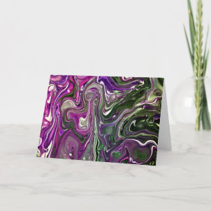 Abstract Colour Study 410, card