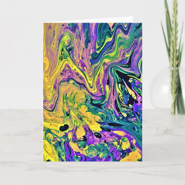 Abstract Colour Study 41, card (Front)