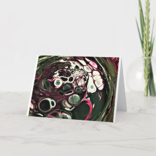 Abstract Colour Study 428, card