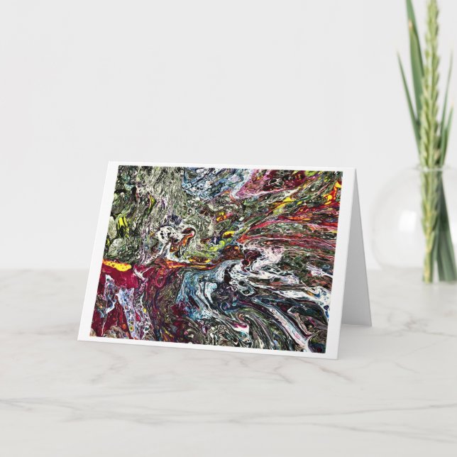 Abstract Colour Study 45, card (Front)