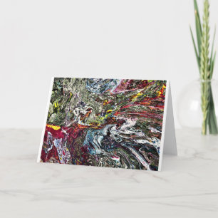 Abstract Colour Study 45, card