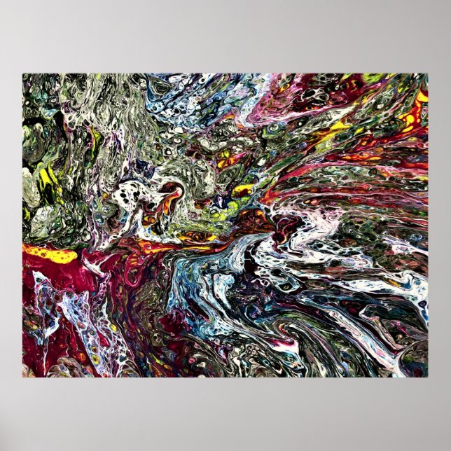 Abstract Colour Study 45, Poster (Front)