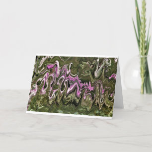 Abstract Colour Study 466, card