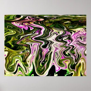 Abstract Colour Study 481, Poster