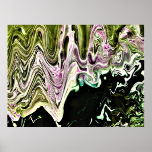 Abstract Colour Study 484, Poster