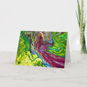 Abstract Colour Study 48, card