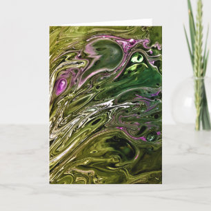 Abstract Colour Study 500, card
