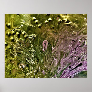 Abstract Colour Study 501, Poster
