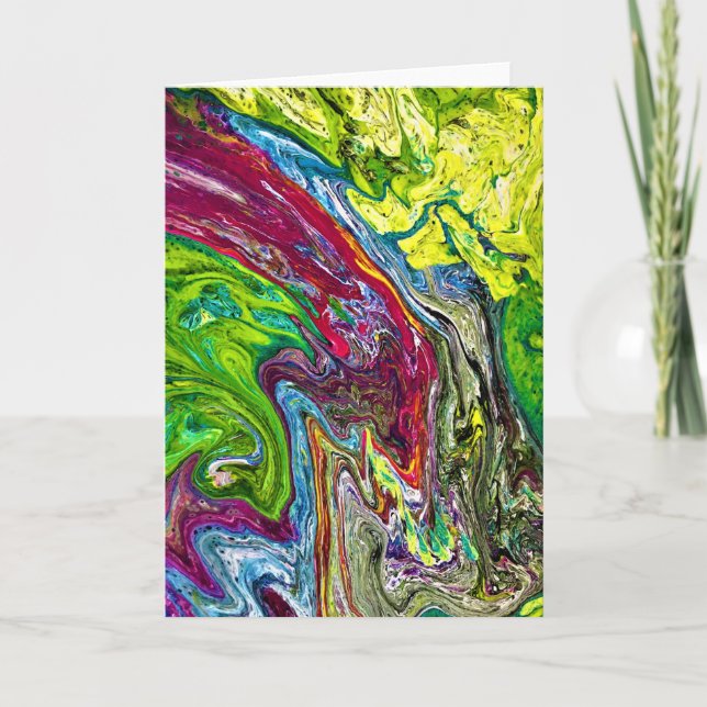 Abstract Colour Study 51, card (Front)