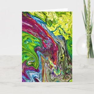 Abstract Colour Study 51, card