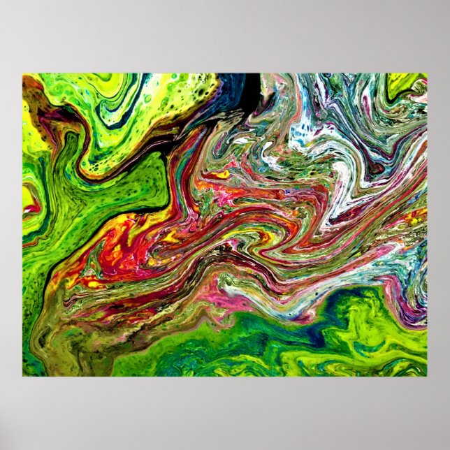 Abstract Colour Study 52, Poster (Front)