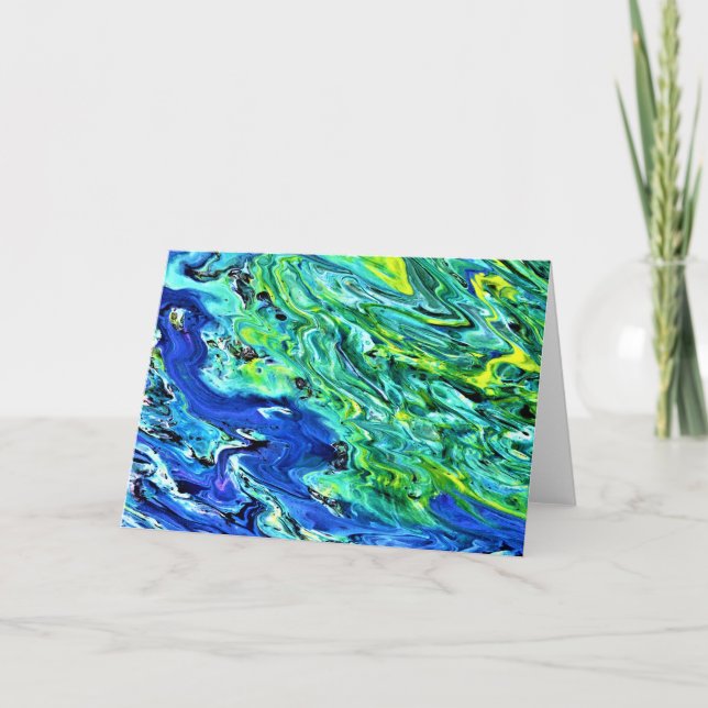 Abstract Colour Study 58, card (Front)